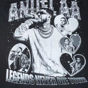Anuel AA Tour Tshirt 2023 Limited Edition